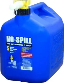 No-Spill Plastic Kerosene Can 5 gal
