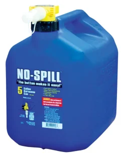 No-Spill Plastic Kerosene Can 5 gal