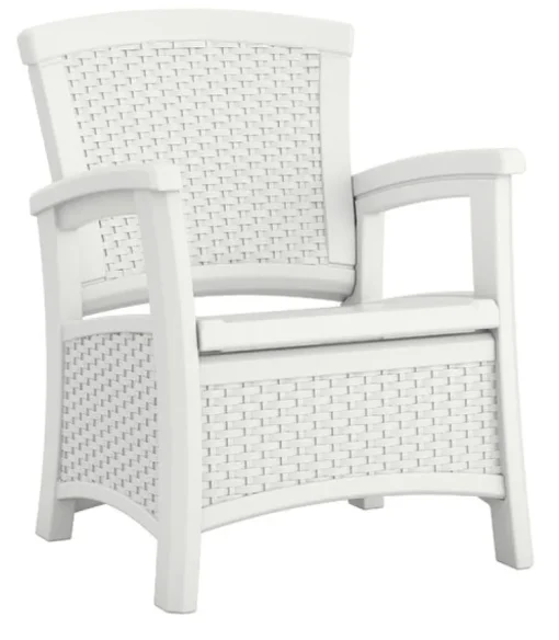 NS CLUB CHAIR W/STRG WHT