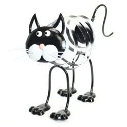 Ns Swirl Cat Metal 9" (Pack of 4)