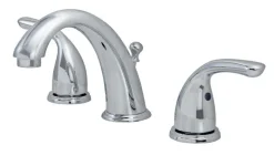 Oak Brook Chrome 1.2 GPM Widespread Coastal Low Lead Lavatory Pop Up Faucet 8 in.
