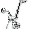 OakBrook Chrome PVC 5 settings Showerhead Combo 1.8 gpm