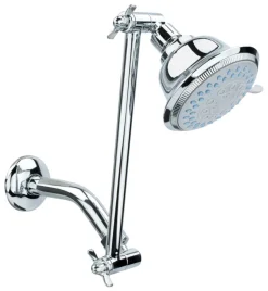 OakBrook Chrome PVC 5 settings Adjustable Showerhead 1.8 gpm