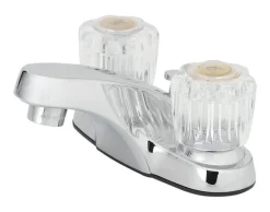 OakBrook Essentials Chrome Transitional Pop-up Bathroom Sink Faucet 4 in.