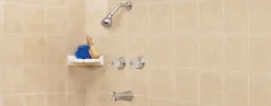 OakBrook Essentials 2-Handle Chrome Tub and Shower Faucet