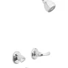 OakBrook Essentials 2-Handle Chrome Tub and Shower Faucet