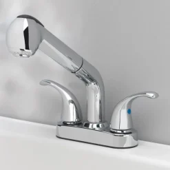 OakBrook Essentials Two Handle Chrome Laundry Faucet
