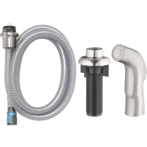 OakBrook For OakBrook Metallic Brushed Nickel Faucet Sprayer with Hose