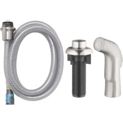 OakBrook For OakBrook Metallic Brushed Nickel Faucet Sprayer with Hose