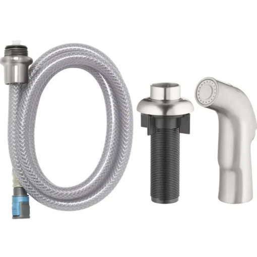 OakBrook For OakBrook Metallic Brushed Nickel Faucet Sprayer with Hose