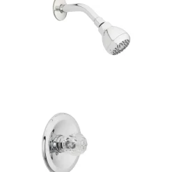 OakBrook 1-Handle Chrome Shower Faucet