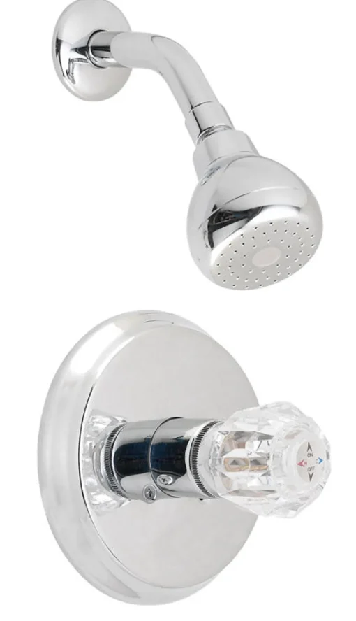 OakBrook 1-Handle Chrome Shower Faucet