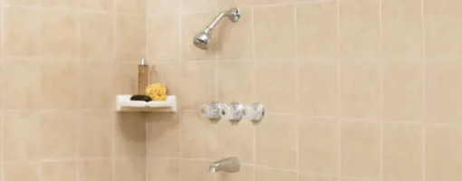 OakBrook 3-Handle Chrome Tub and Shower Faucet