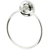 OakBrook Polish Chrome Towel Ring Zinc