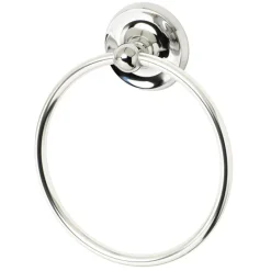 OakBrook Polish Chrome Towel Ring Zinc