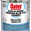 Oatey 30894 32 Oz Blue Rain-R-Shine® Medium PVC Cement