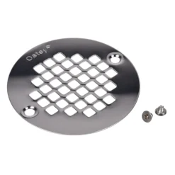 Oatey 3-3/8 in. Polished Chrome Stainless Steel Shower Drain Strainer