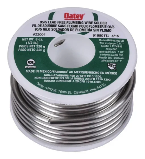 OATEY 95/5 WIRE SLDR 8OZ