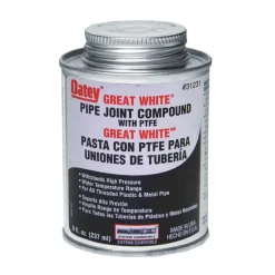 Oatey Great White White Pipe Joint Compound 8 oz