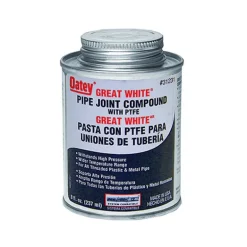 Oatey Great White White Pipe Joint Compound 8 oz