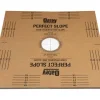 Oatey Perfect Slope Brown Composite Square Shower Base 40 L x 40 W in.