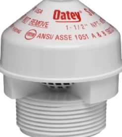 Oatey Sure-Vent 1-1/2 in. PVC Air Admittance Valve 2 in.