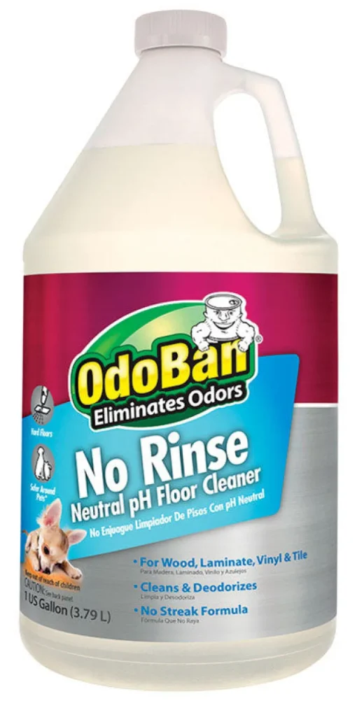 Odoban Citrus Scent Floor Cleaner Liquid 1 gal. (Pack of 4)