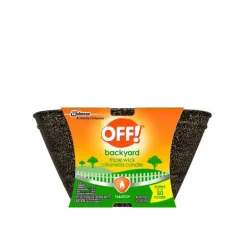 OFF! Citronella Candle Solid For Flying Insects 23 oz