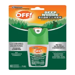 OFF! Deep Woods Insect Repellent Liquid For Fleas, Gnats, Mosquitoes, Mosquitoes, Flies 1 oz.