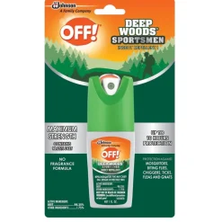 OFF! Deep Woods Insect Repellent Liquid For Fleas, Gnats, Mosquitoes, Mosquitoes, Flies 1 oz.