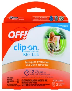 OFF! Metofluthrin Non Organic Insect Repellent Refillable Cartridge for Mosquitoes 1.6 oz.