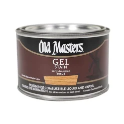 Old Masters Early American Gel Stain 1 pt. (Pack of 4)