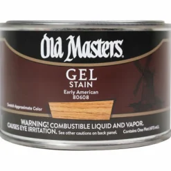 Old Masters Early American Gel Stain 1 pt. (Pack of 4)