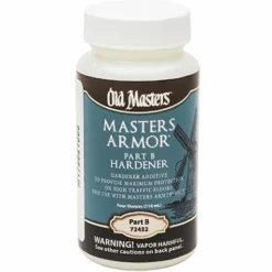 Old Masters Masters Armor Clear Water-Based Floor Finish 4 oz. (Pack of 4)
