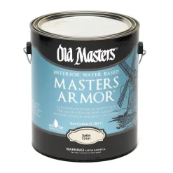 Old Masters Masters Armor Satin Clear Water-Based Floor Finish 1 gal. (Pack of 2)