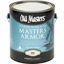 Old Masters Masters Armor Satin Clear Water-Based Floor Finish 1 gal. (Pack of 2)