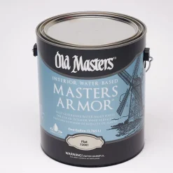 Old Masters Masters Armor Flat Clear Water-Based Floor Finish 1 gal. (Pack of 2)