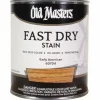 Old Masters Professional Semi-Transparent Early American Oil-Based Alkyd Fast Dry Wood Stain 1 qt (Pack of 4)