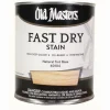Old Masters Professional Semi-Transparent Natural Tint Base Oil-Based Alkyd Fast Dry Wood Stain 1 qt (Pack of 4)