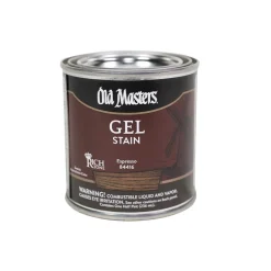 Old Masters Semi-Transparent Espresso Oil-Based Alkyd Gel Stain 0.5 pt (Pack of 6)