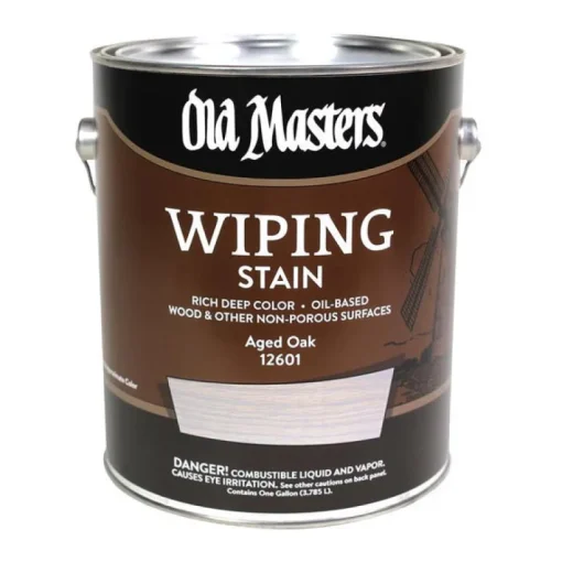Old Masters Semi-Transparent Aged Oak Oil-Based Wiping Stain 1 gal (Pack of 2)