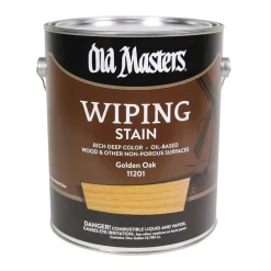 Old Masters Semi-Transparent Golden Oak Oil-Based Wiping Stain 1 gal (Pack of 2)