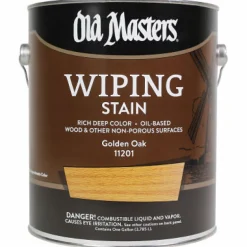 Old Masters Semi-Transparent Golden Oak Oil-Based Wiping Stain 1 gal (Pack of 2)