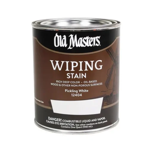 Old Masters Semi-Transparent Satin Crimson Fire Oil-Based Wiping Stain 1/2 pt