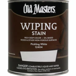Old Masters Semi-Transparent Satin Crimson Fire Oil-Based Wiping Stain 1/2 pt