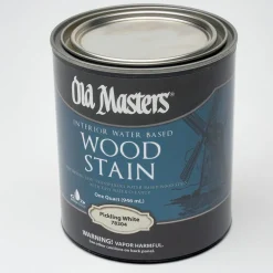 Old Masters Semi-Transparent Pickling White Water-Based Latex Wood Stain 1 qt. (Pack of 4)