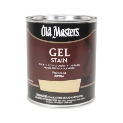 Old Masters Semi-Transparent Fruitwood Oil-Based Alkyd Gel Stain 1 qt