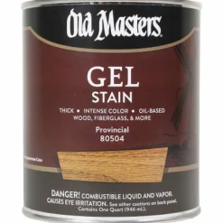 Old Masters Semi-Transparent Provincial Oil-Based Alkyd Gel Stain 1 qt