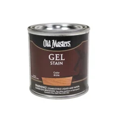 Old Masters Semi-Transparent Cedar Oil-Based Alkyd Gel Stain 0.5 pt