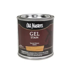 Old Masters Semi-Transparent Special Walnut Oil-Based Alkyd Gel Stain 0.5 pt